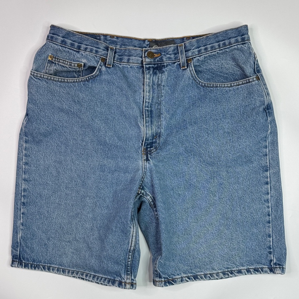 Vintage Eddie Bauer Denim Jean Shorts Size 38 Tall